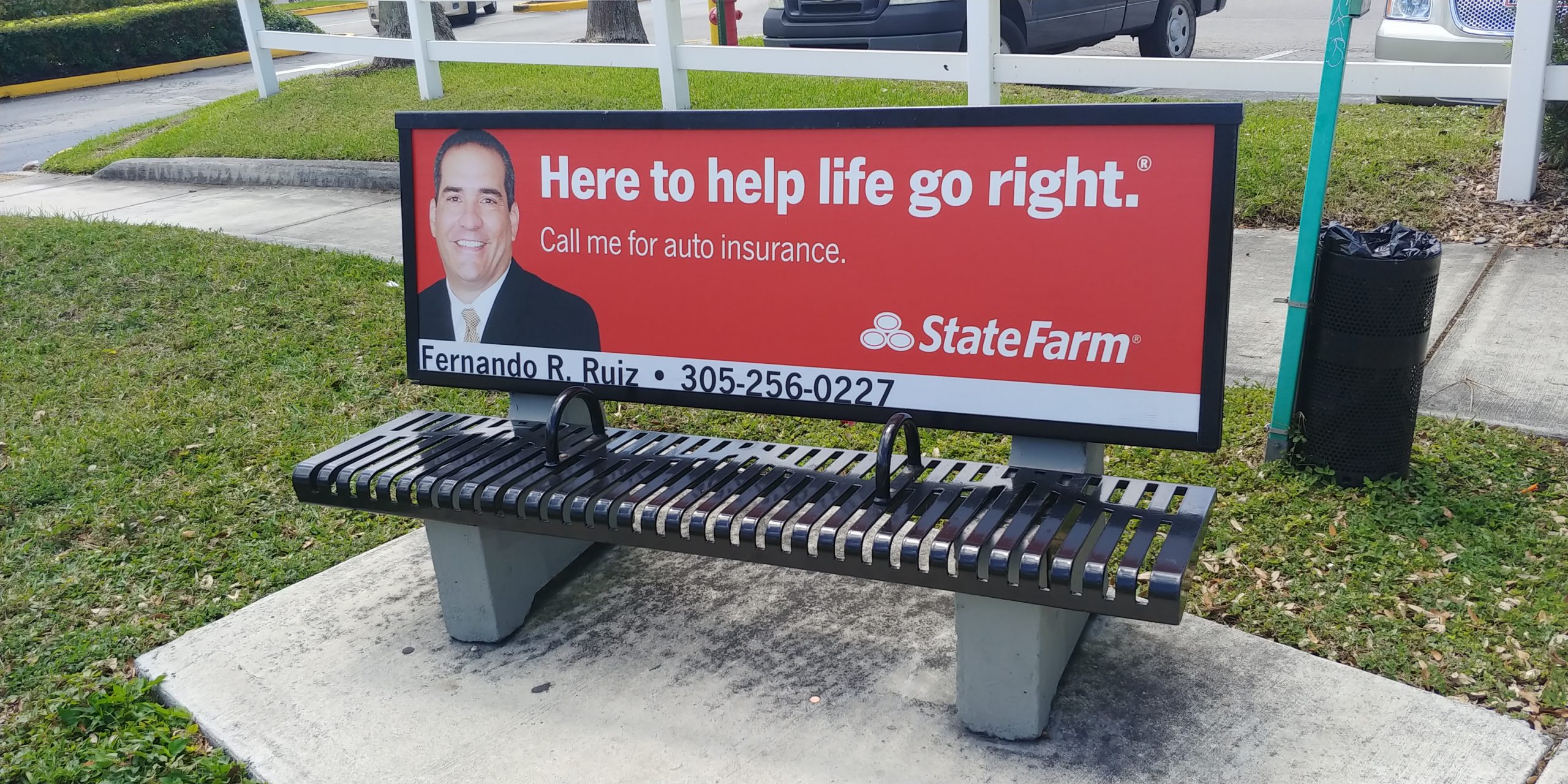 State Farm-Ruiz-Miami-Bench